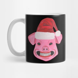 Christmas Santa Pig Mug